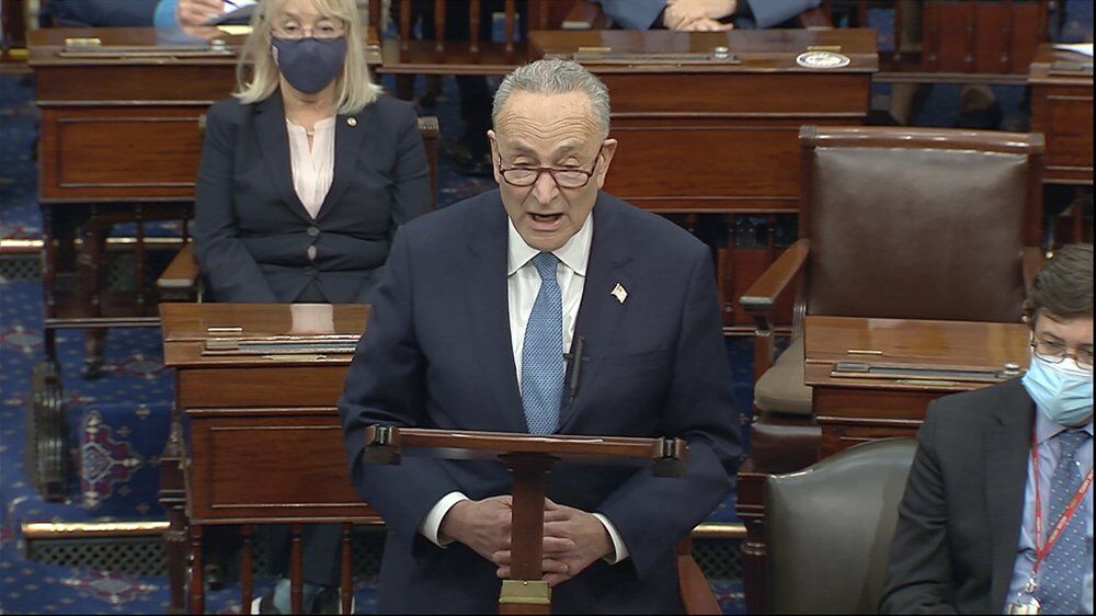 Senate Minority Leader Chuck Schumer of N.Y.